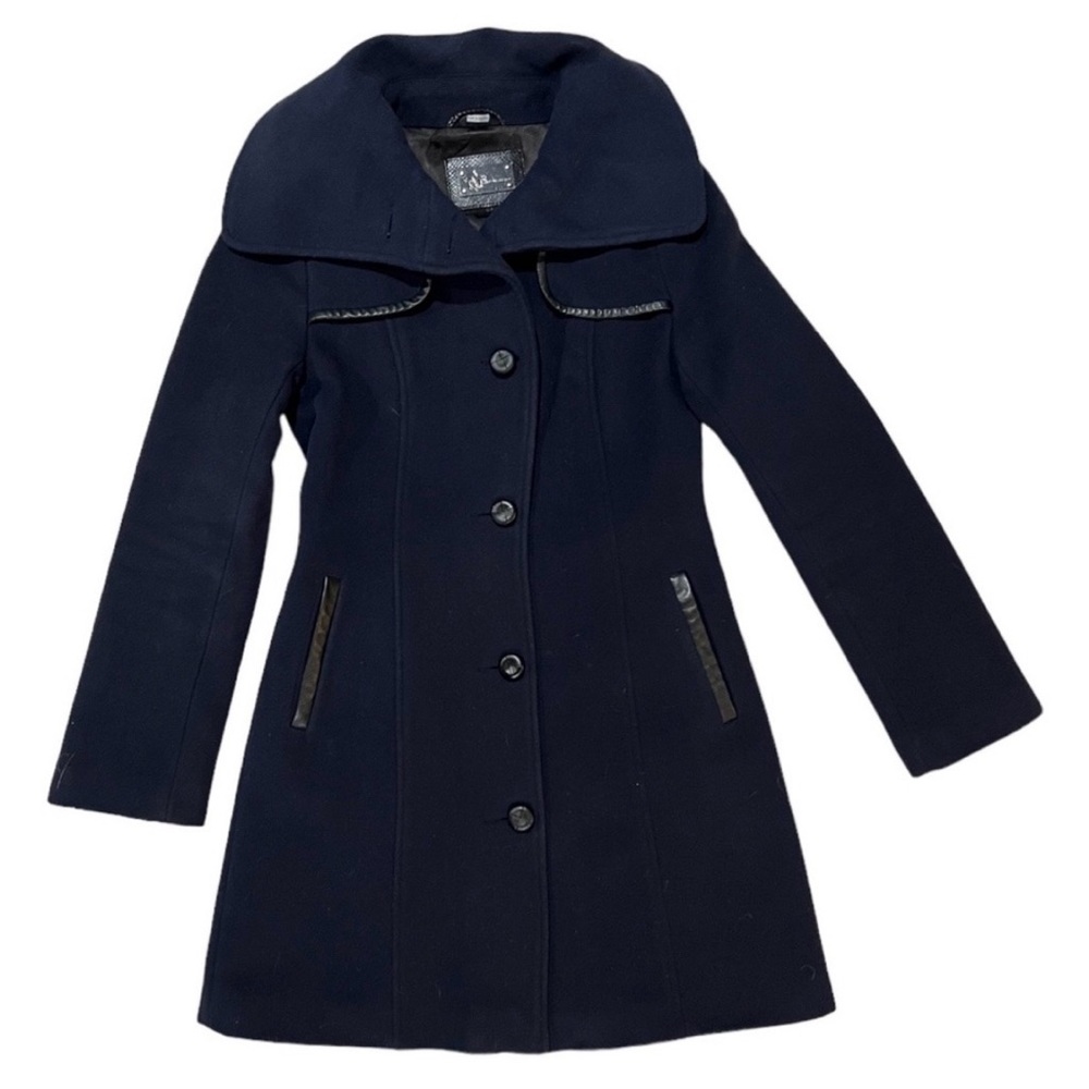Mackage Navy Pea Coat for Women
